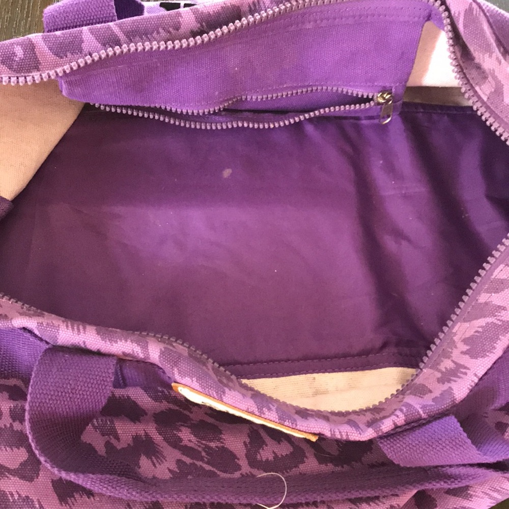 Vintage Victoria’s Secret PINK leopard duffle bag - Picture 11 of 15